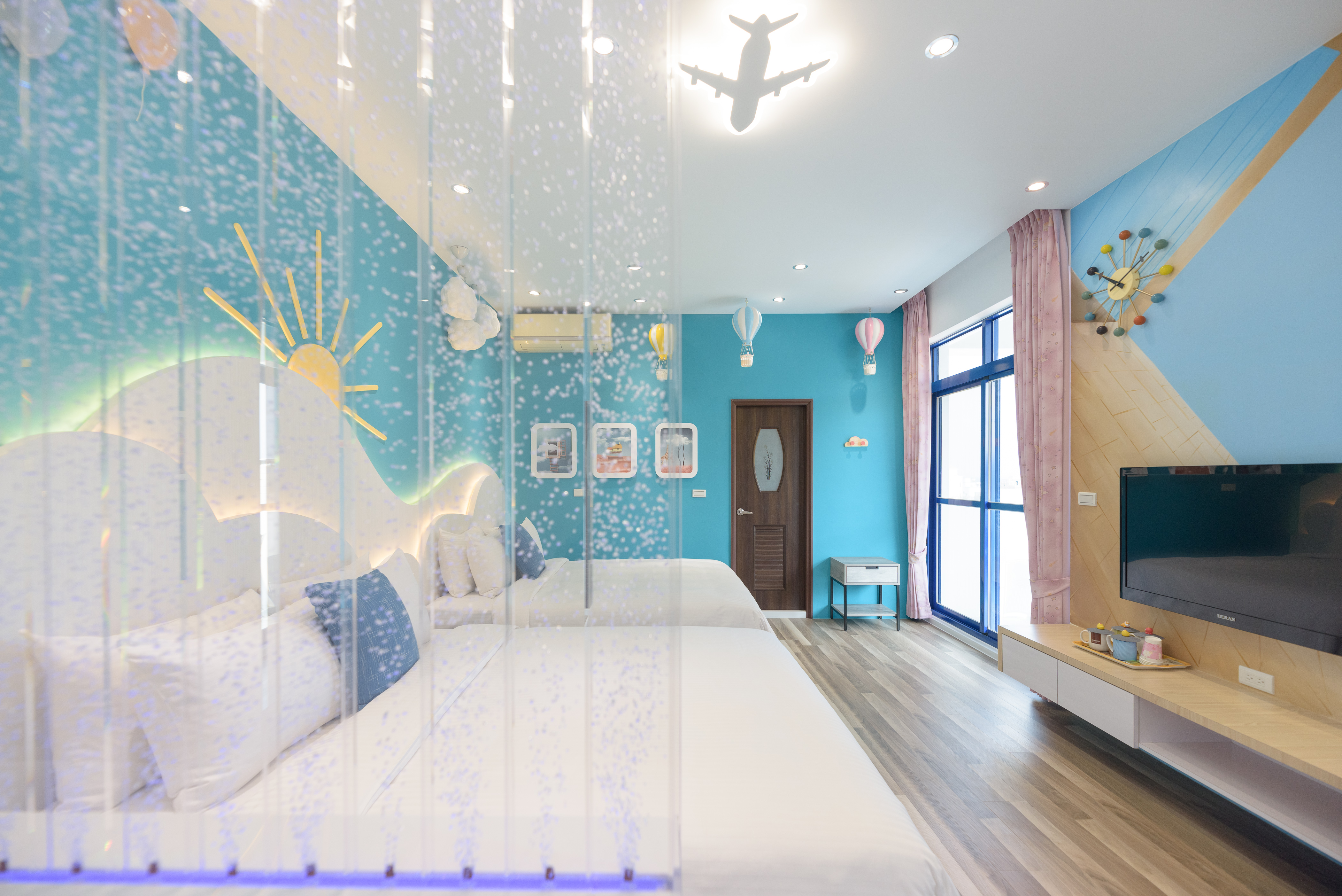 澎湖旅遊-風車陽台四人房